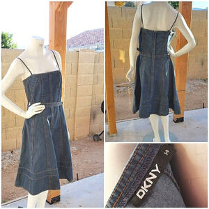 DKNY Denim Blue Jean Dress‎
